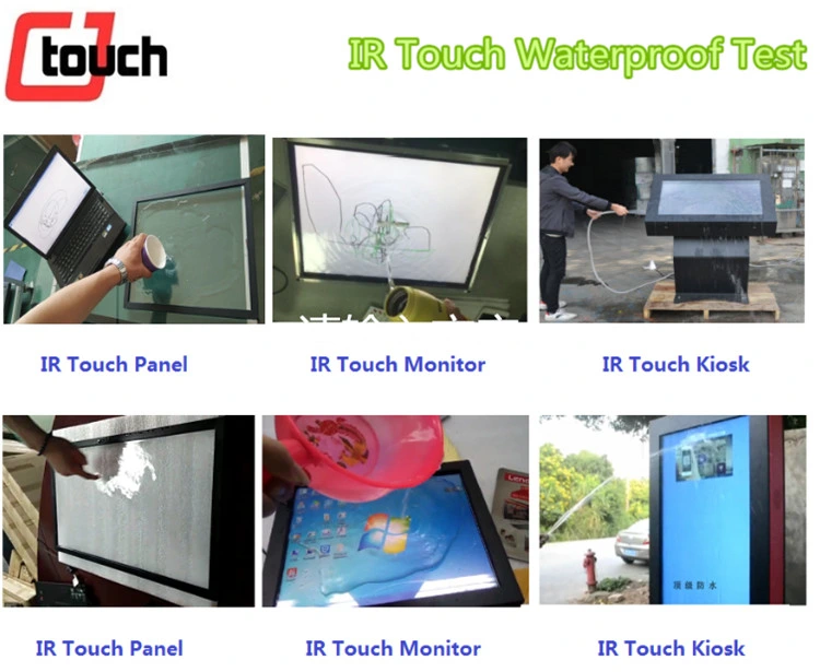 Cjtouch 69.5"IR Touch Frame China Shenzhen USB Touchscreen Sunlight Readable Factory China